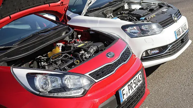 Kia Rio contra Volkswagen Polo motores