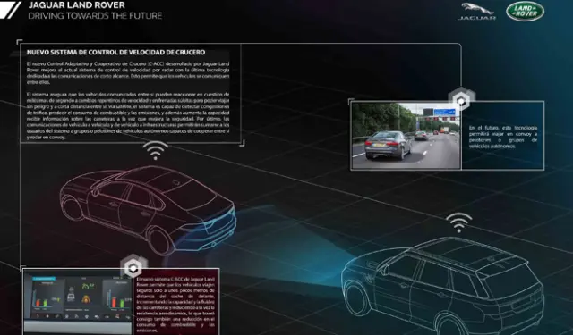 jaguar land rover flota semiautonoma reino unido roadwork assist