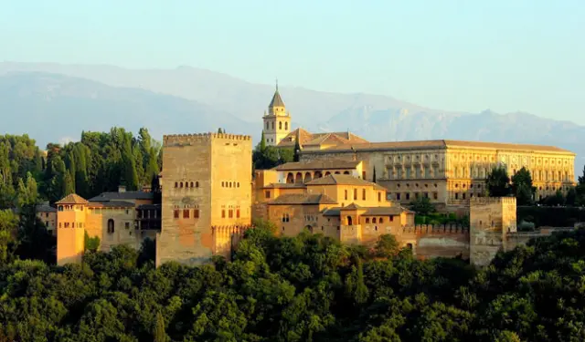 Vista de la Alhambra, en Granada
