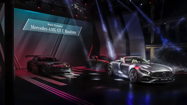 Mercedes AMG GT C Roadster expo 2