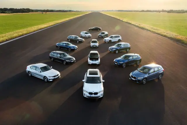 La gama electrificada del grupo BMW.