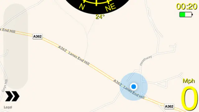 Cinco app que debe tener todo amante de los coches - Witness mapa