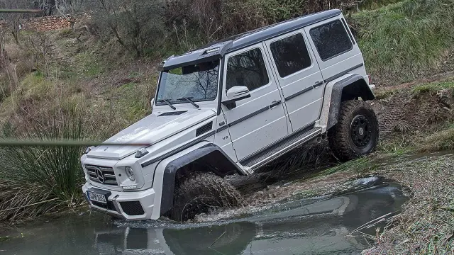 Prueba: Mercedes G 500 4x4² offroad morro vadeo