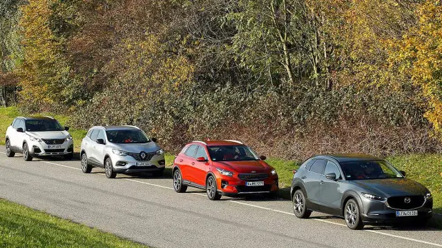 2 SUV contra 2 'crossovers'