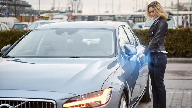 abre volvo smartphone