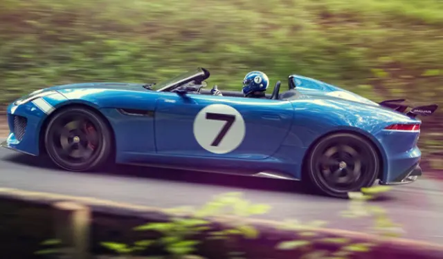 Jaguar Project 7 Concept, Goodwood Festival, presentación, Jaguar