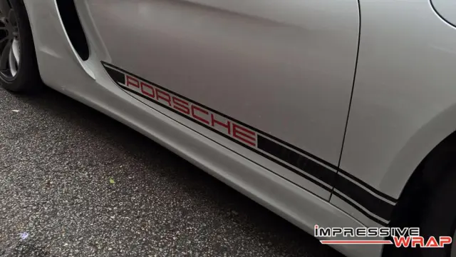 Porsche Cayman GT4 911 R logo