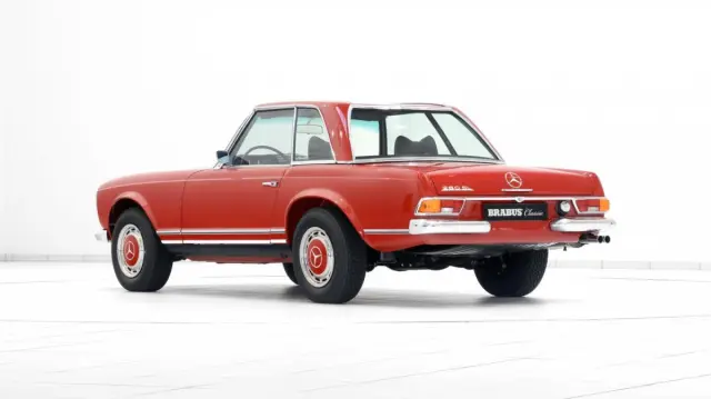 Las restauraciones de Brabus Mercedes 280 SL Roadster