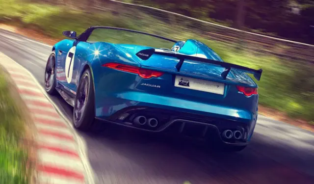 Jaguar Project 7 Concept, Goodwood Festival, presentación, Jaguar