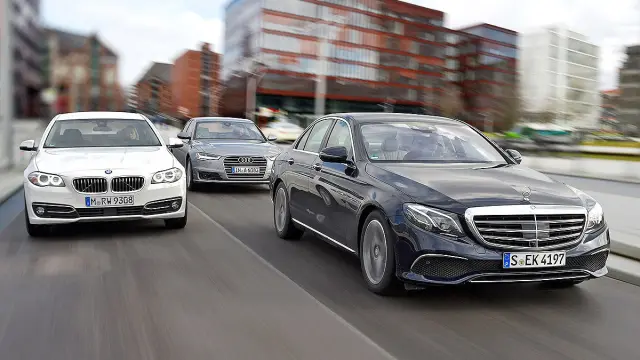 Comparativa: Mercedes Clase E / Audi A6 / BMW Serie 5