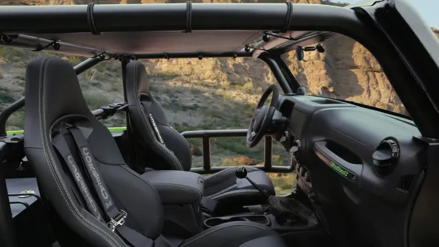 Jeep Trailcat interior