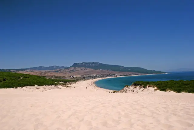Monumento natural Duna de Bolonia, en Tarifa.