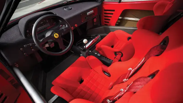 Ferrari F40 LM interior