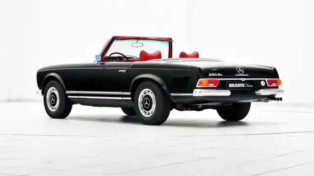 Las restauraciones de Brabus Mercedes 280 SL Roadster