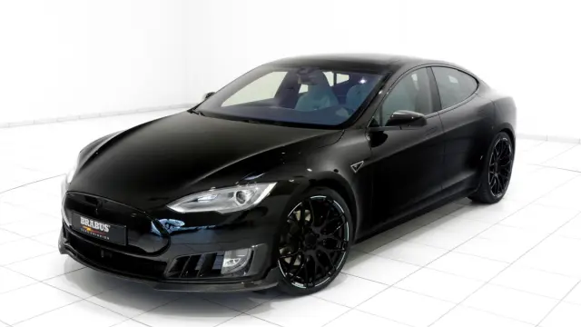 Tesla Model S P90D by Brabus frente