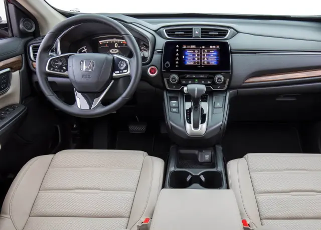 Interior del Honda CR-V