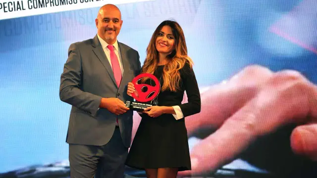 Premios Especial Compromiso con la Seguridad: Continental Vision Zero. Ana Martín, responsable de Trademarketing de Continental