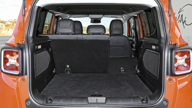 Maletero del Jeep Renegade