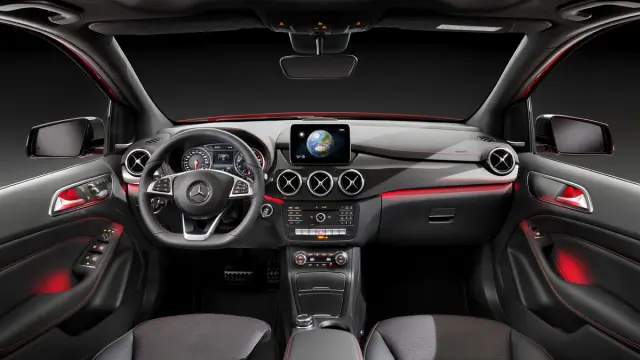 Mercedes Clase B 2015 interior led