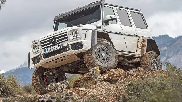 Prueba: Mercedes G 500 4x4² offroad