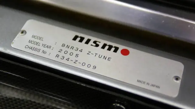 Venta Nissan Skyline GT-R Nismo Z-Tune placa
