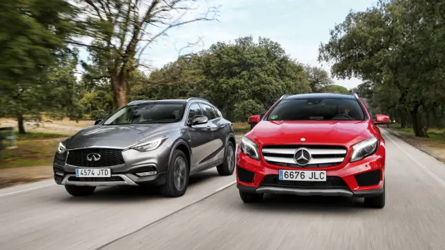Comparativa: Mercedes GLA/Infiniti QX30