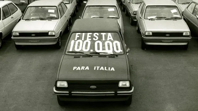 40 aniversario Ford Almussafes primer modelo