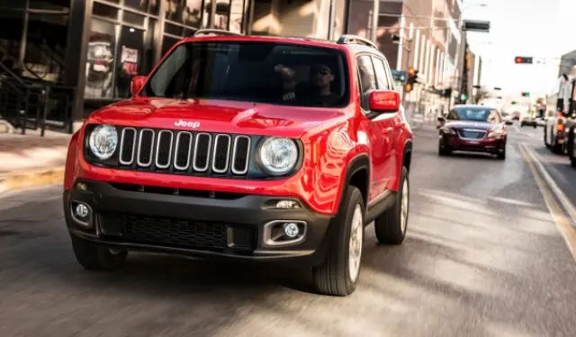 Delantera del Jeep Renegade