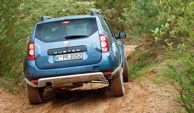 Dacia Duster laureate trasera