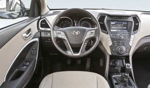 Hyundai Santa Fe salpicadero