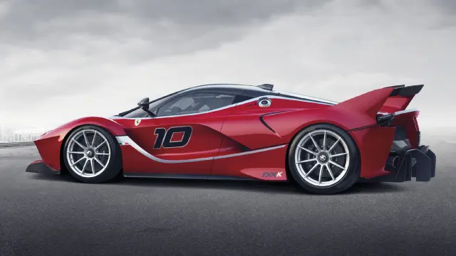 datos curiosos Ferrari FXX K tres cuartos