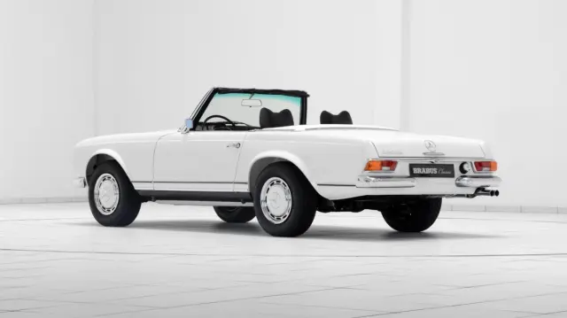 Las restauraciones de Brabus Mercedes 280 SL Roadster