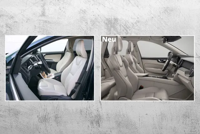 Los asientos siguen siendo uno de sus puntos fuertes. Los hereda del XC90. Ganan en confort y agarre lateral.
