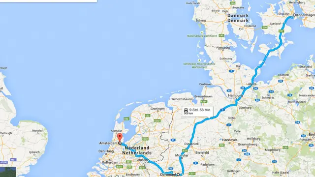 Los coches más espectaculares de la Gumball 300 de este año mapa