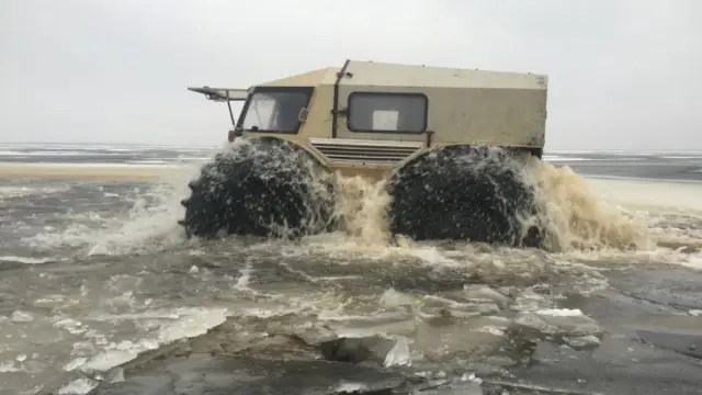 SHERP ATV agua