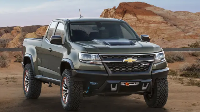 Chevrolet Colorado ZR2 Concept delantera