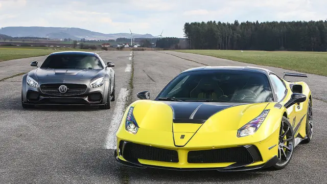 Duelo tuning radical: Mansory 4XX Siracusa und AMG GT S