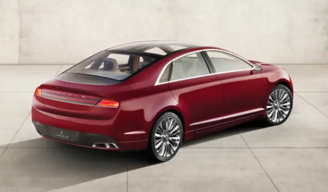 Lincoln MKZ Concept trasera
