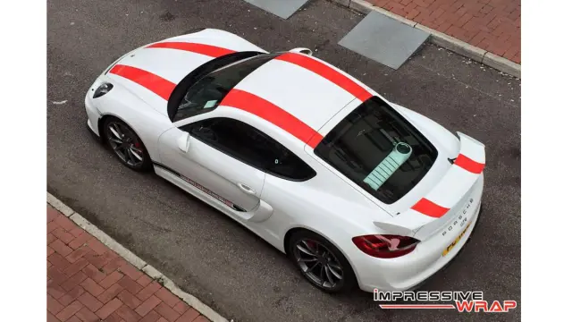 Porsche Cayman GT4 911 R techo