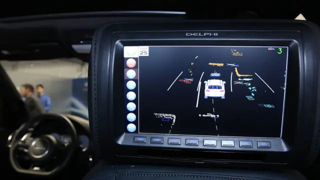 Audi SQ5 autónomo pantalla