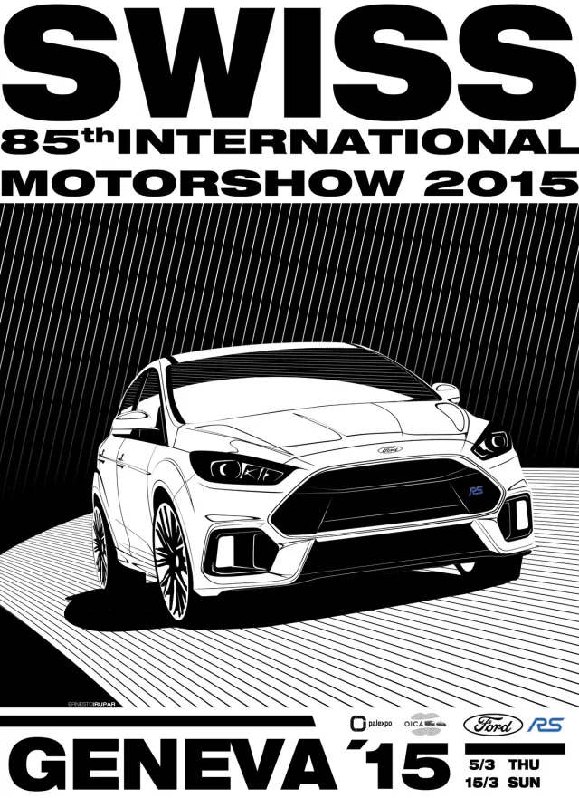 Ford Focus RS 2015 salon ginebra