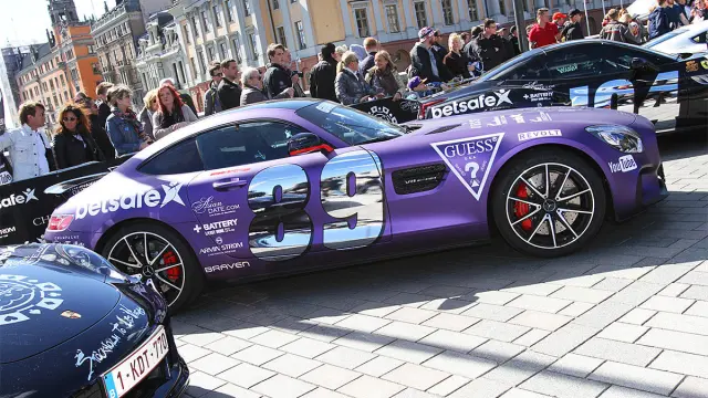 Los coches más espectaculares de la Gumball 300 de este año AMG GT