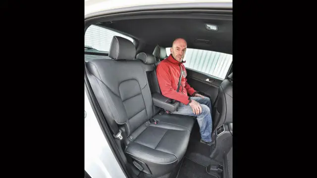 Kia Sportage plazas traseras