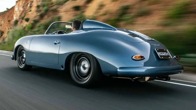 Este Porsche 356 Speedster nació en 1959, originalmente con carrocería coupé.