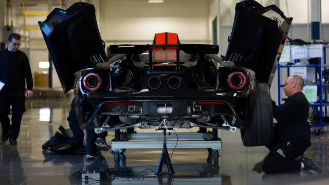 primeros ford gt construidos trasera