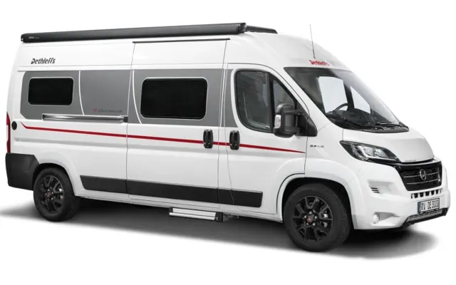 La primera camper van propia de Dethleffs