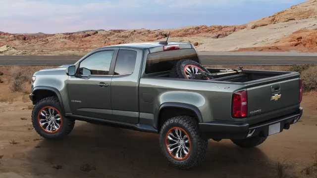 Chevrolet Colorado ZR2 Concept zaga