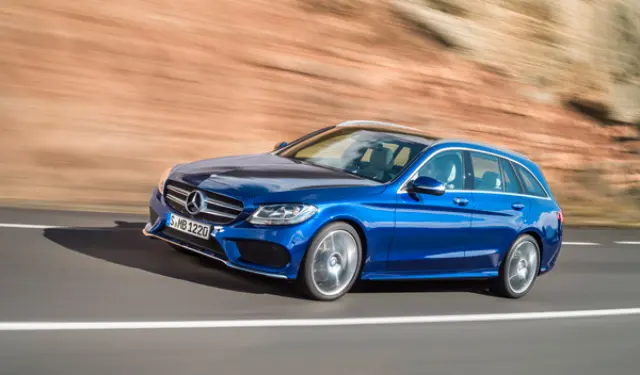 En el frontal del nuevo Mercedes Clase C Estate destacan las dos enormes tomas de ventilación