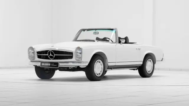 Las restauraciones de Brabus Mercedes 280 SL Roadster
