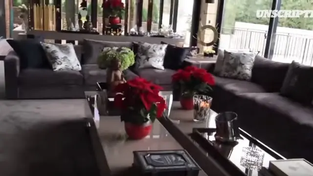 casa cristiano ronaldo salon